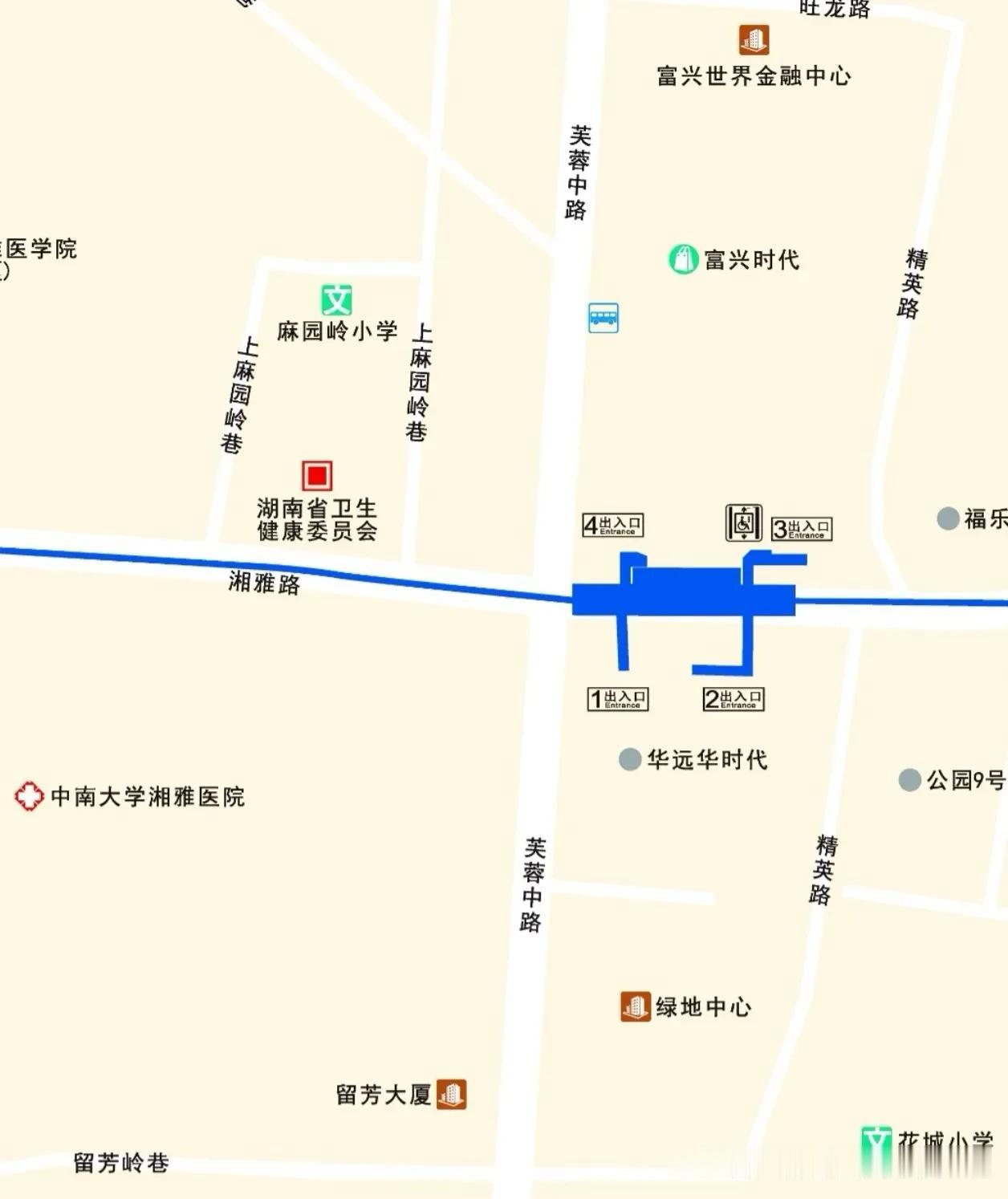 坐6号线去湘雅看病，为什么还要“绕一圈地下通道”？这篇把真相说透站名叫“湘雅