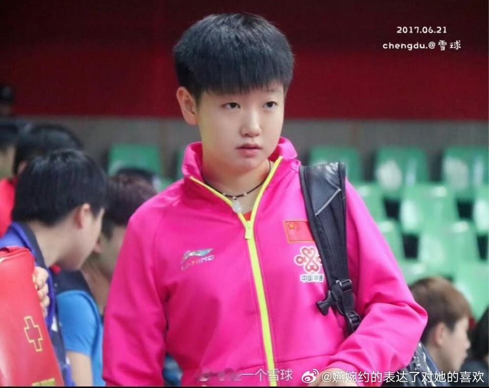 我如此美萌一个十六岁的孩子，好想生一个这样的孩子孙颖莎