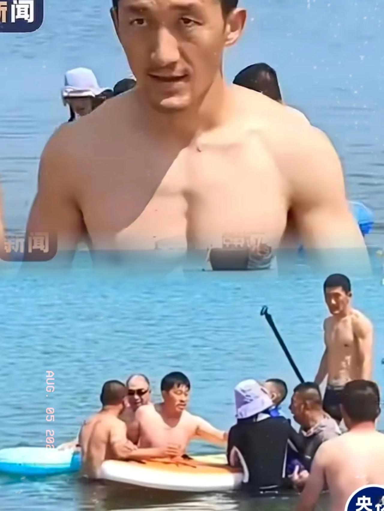 胆子太大了，这人一眼看上去就不一般，经过一查原来他是中国海军前陆战队员现在是