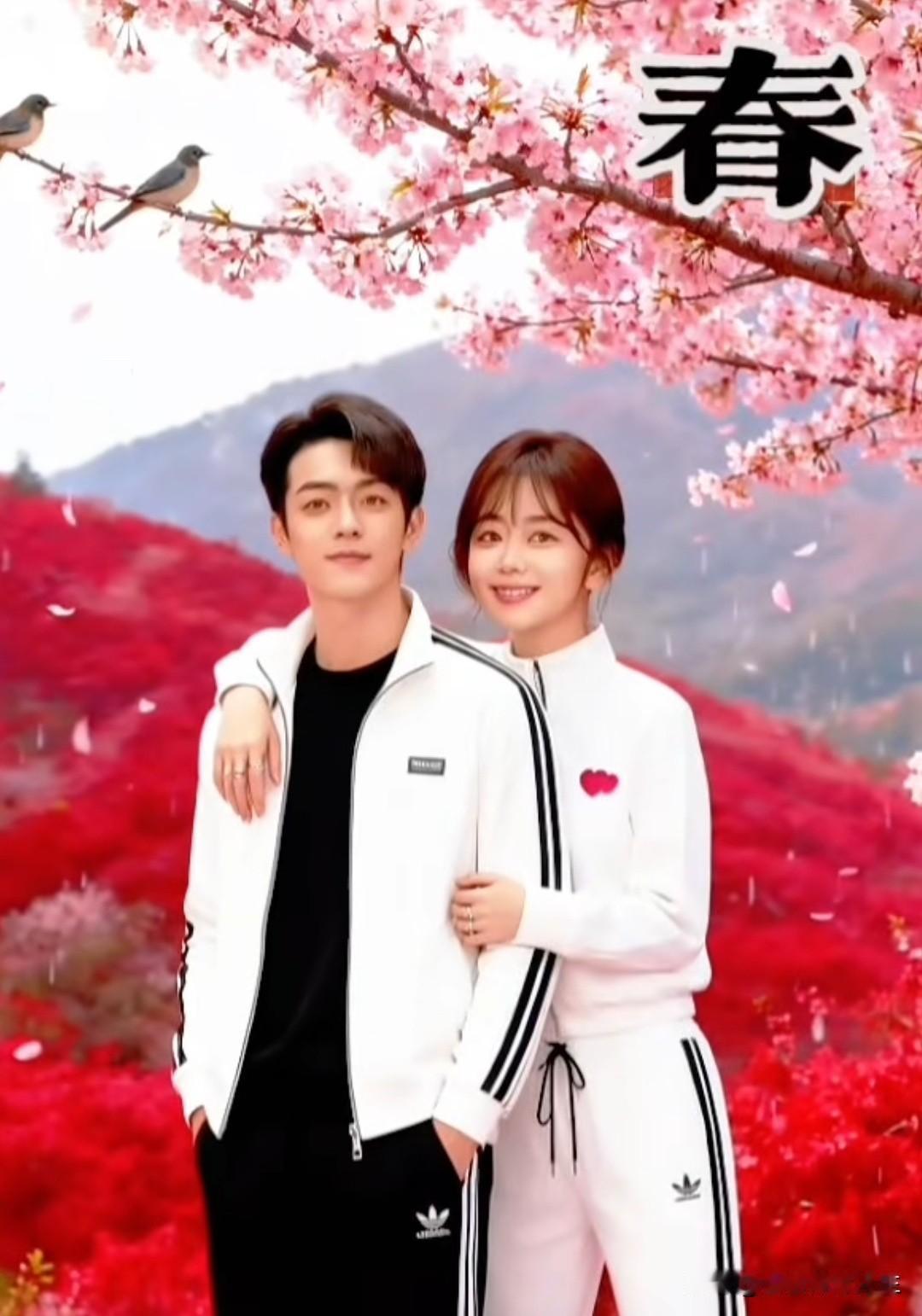 春日里共赏繁花，许凯和谭松韵默契十足，是在拍新剧吗？你们在舞台上的演技，比星光还