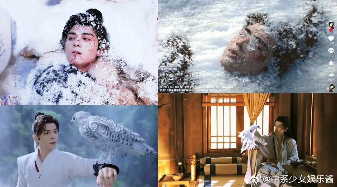 张凌赫新剧竟然有这么多相似的镜头