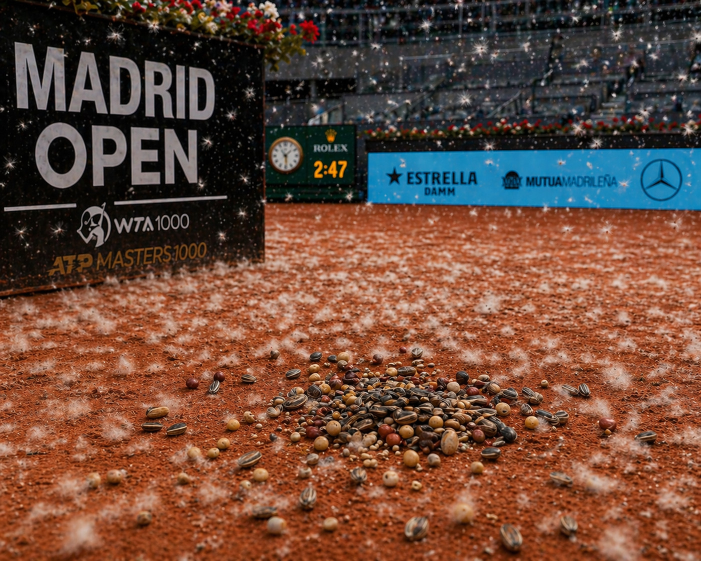 马德里1000赛目前出局的种子选手⬇️【4】谢尔顿（终结者：普里兹米奇）【5】