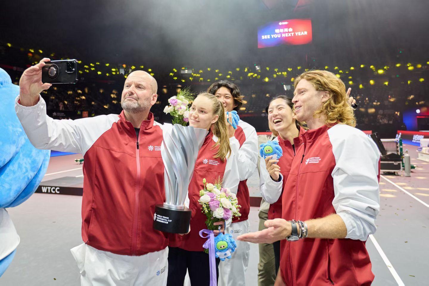 wtcc世界网球洲际对抗赛首届WTCC圆满落幕世界队击败欧洲队恭喜卢布列夫、