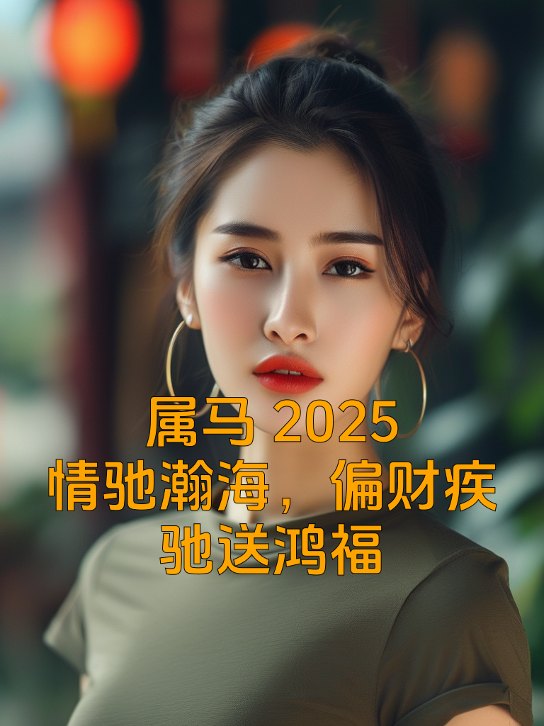 属马2025：情驰瀚海，偏财疾驰送鸿福