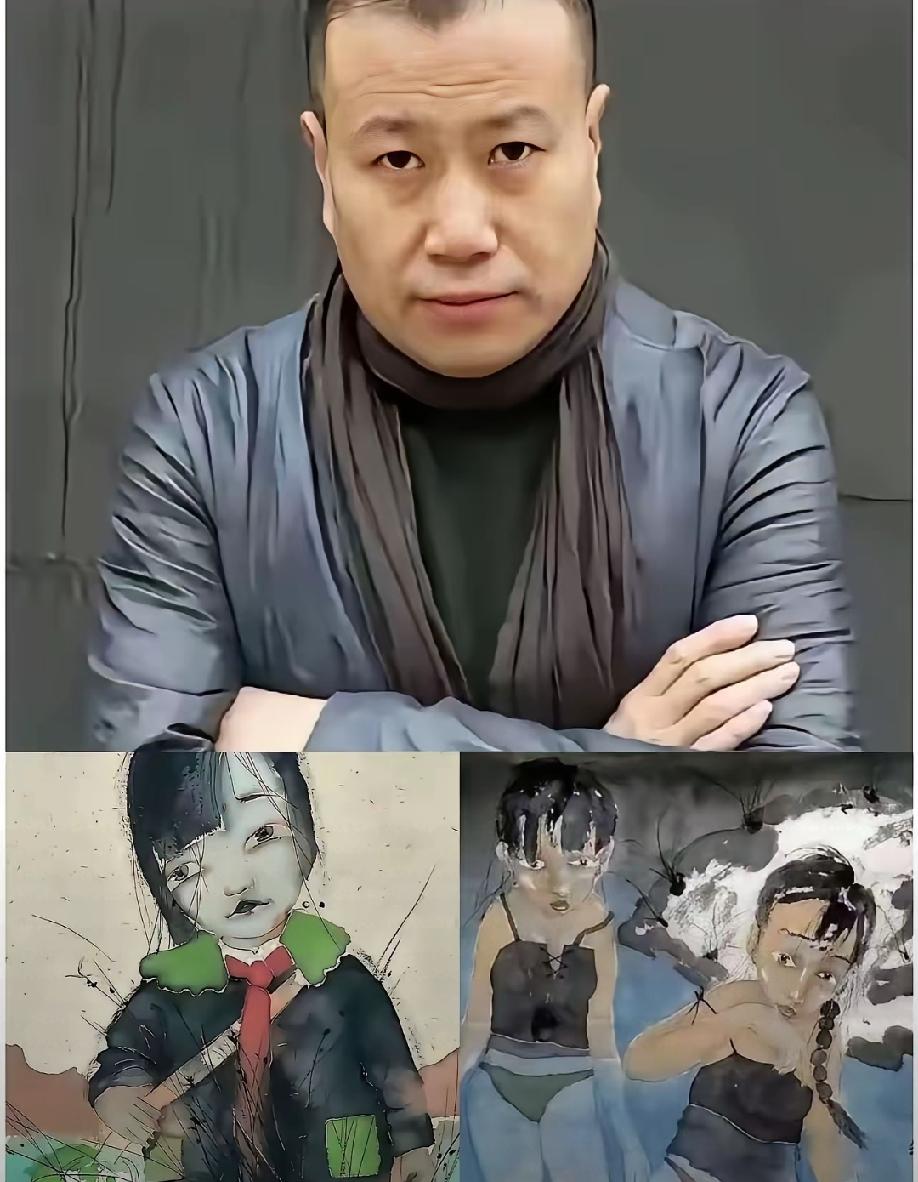这就是享受国务院津贴教授的水平吗？这些画看着好恐怖！你们能欣赏得来吗？可能是我没