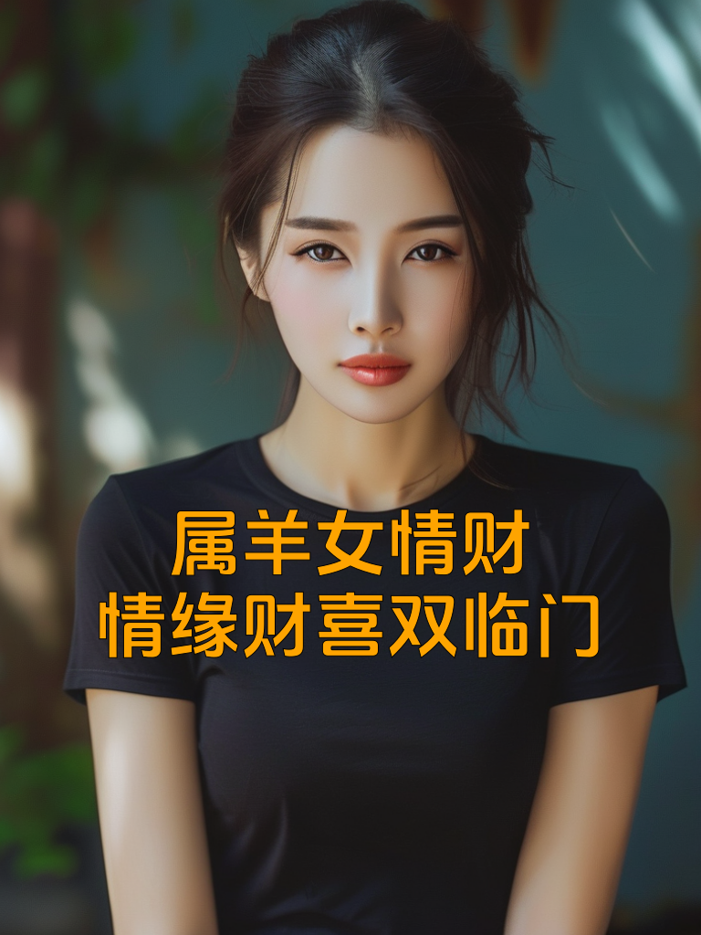 属羊女情财：情缘财喜双临门