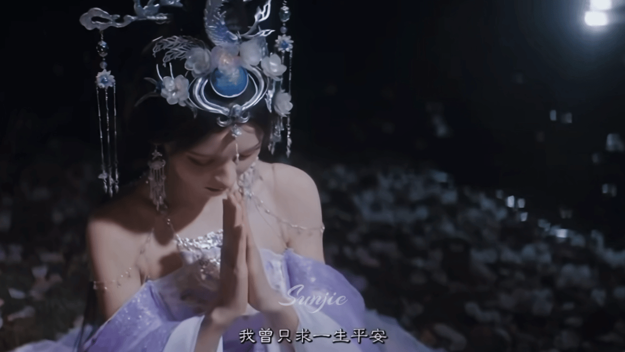 张予曦再次cos貂蝉张予曦再次cos貂蝉！！也太美了吧，建模正确