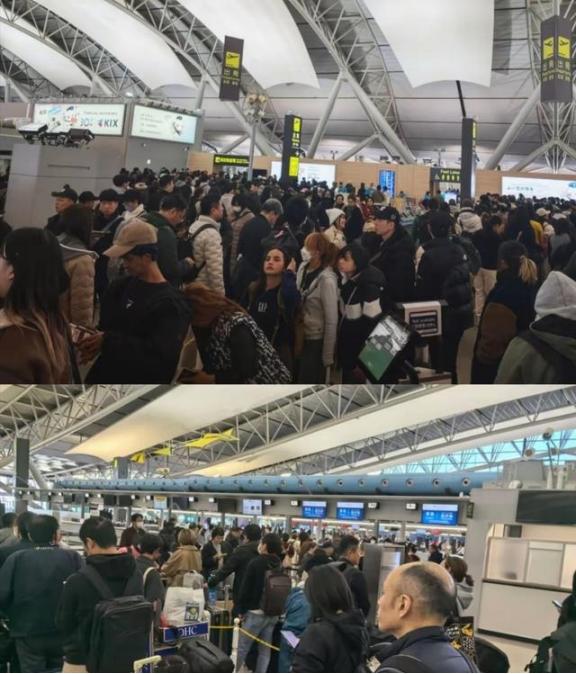 我就纳闷了，中日关系如此紧张！为什么只有中国人纷纷从日本回国，然而却不见在中国的