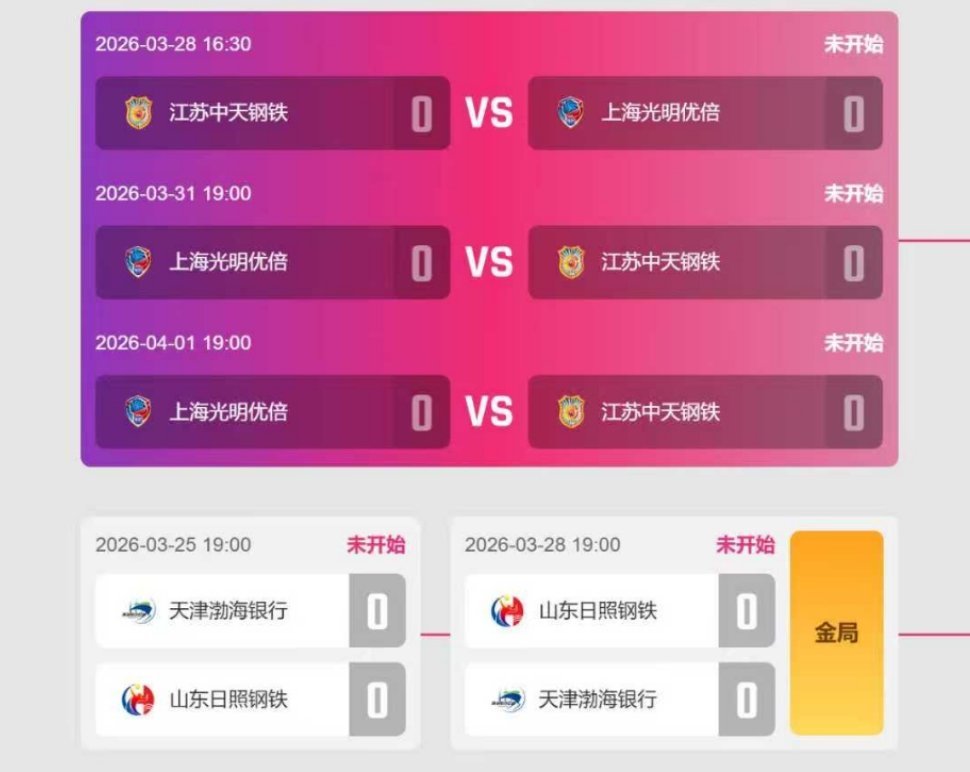 【今球讲】2025-2026中国女排超级联赛女排超级联赛采取三场两胜制，三四名