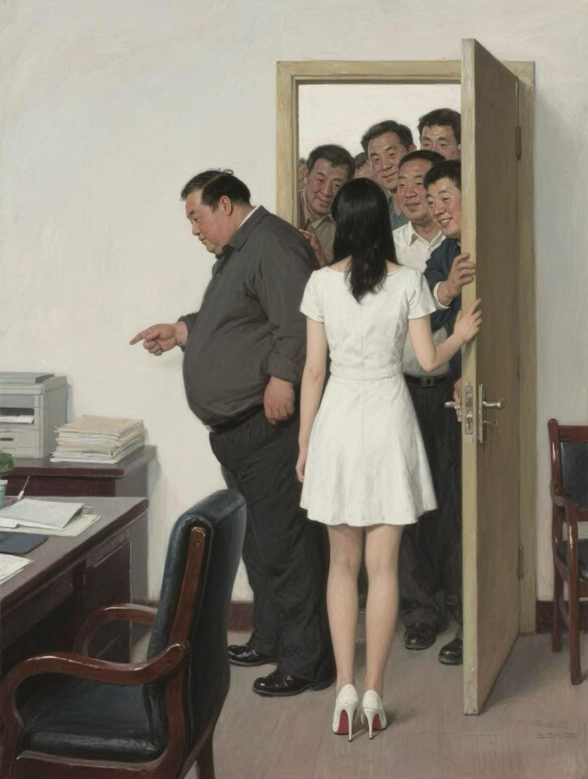 一看到这种椅子就很害怕