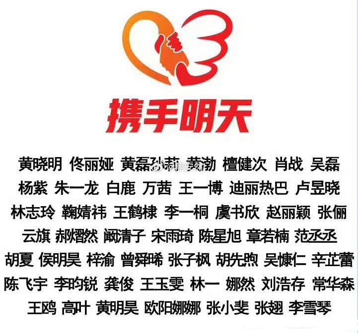 第一批给西藏捐赠的艺人名单来了​​​