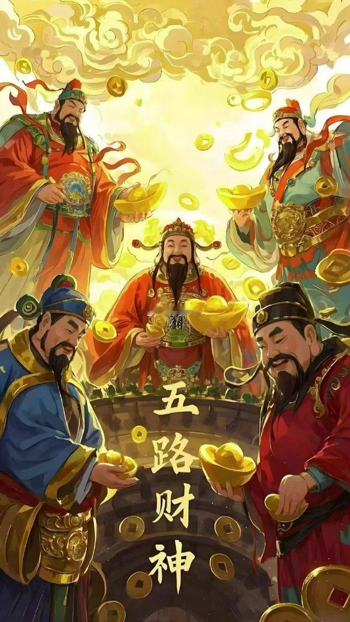 赞转迎财神接贵人