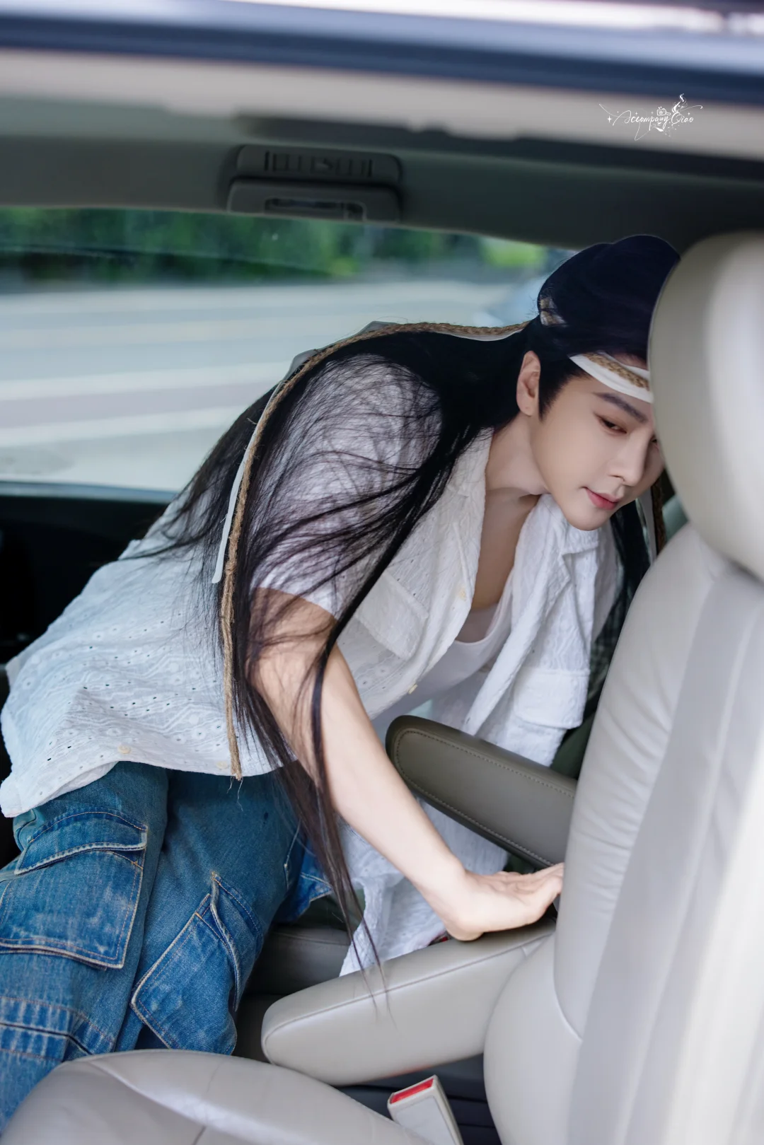 感受一下 美人儿的发丝