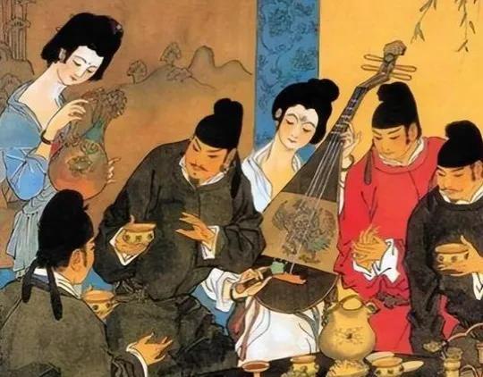 386年，后秦皇帝姚苌与大臣饮酒，笑着说：“我们以前都是苻坚的臣子，如今我当了皇