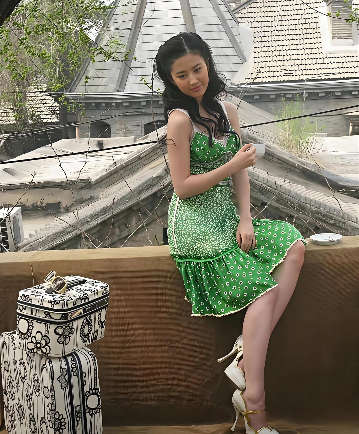 2008年的刘亦菲，没有滤镜没有修图，美的无可挑剔。