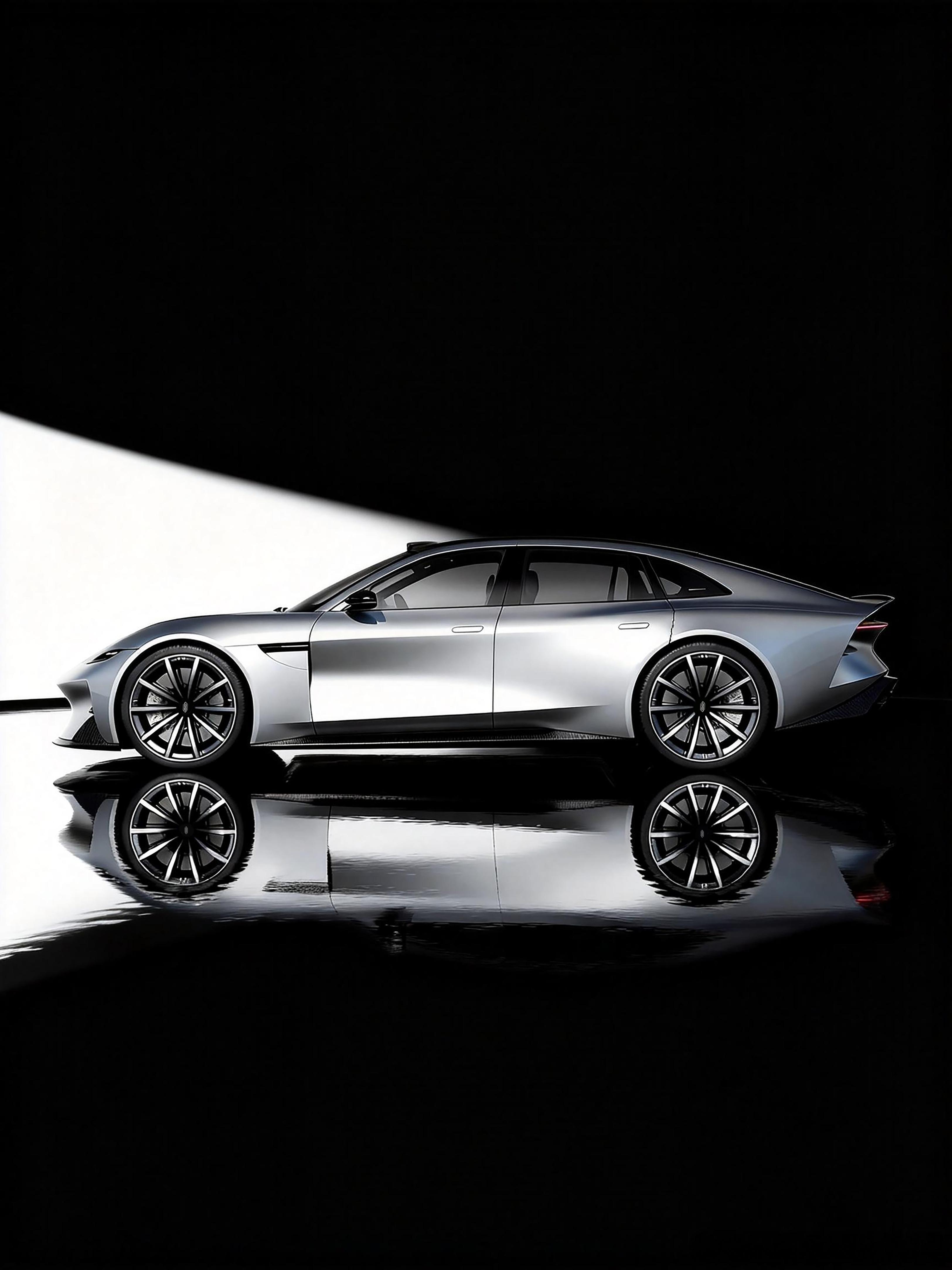 这流线，这掀背，就问你帅不帅！真拉轰鸿蒙智行最美轿跑尚界h5