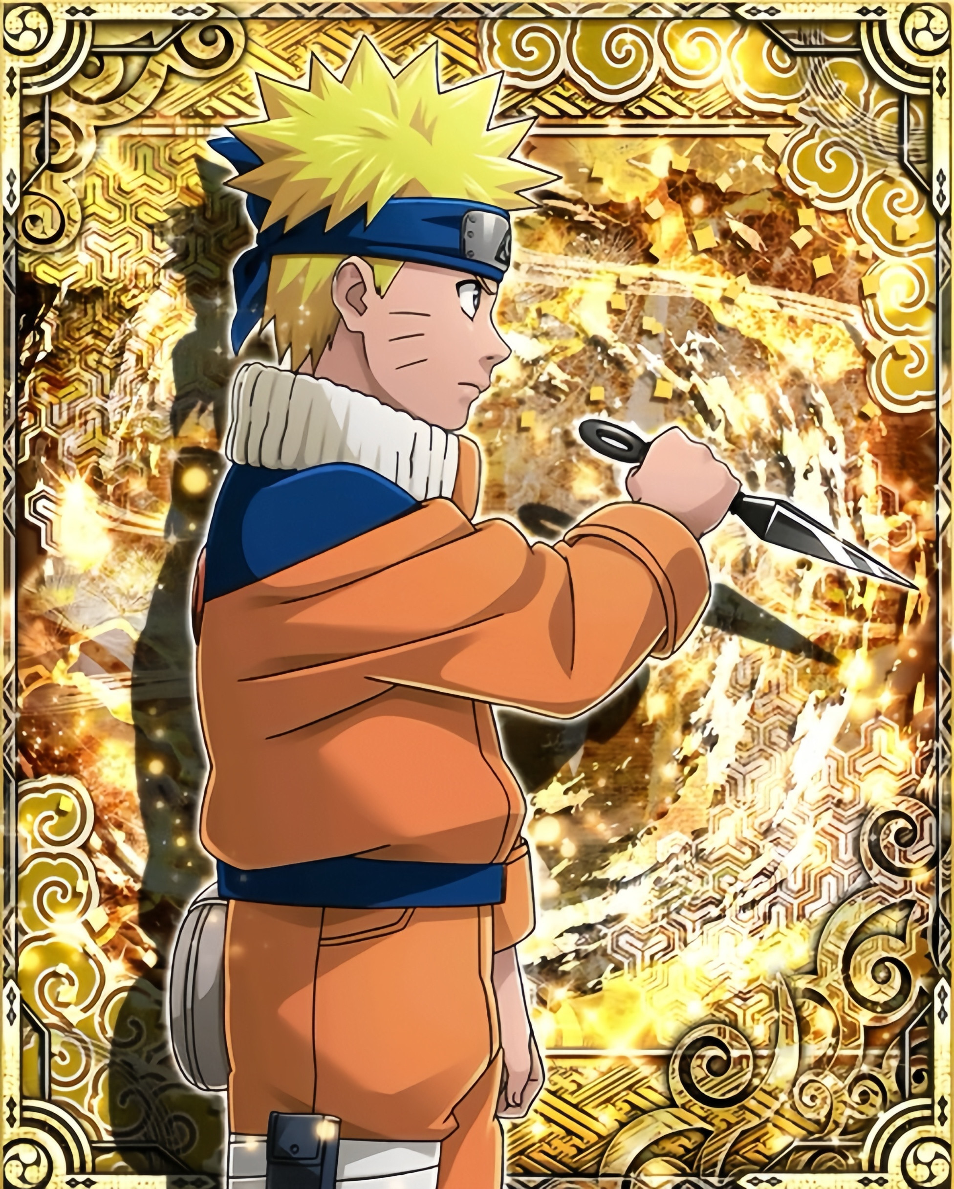 火影忍者『疾风乱舞』插图分享高清修复整理了一组鸣人&佐助仔细观察你会发现他