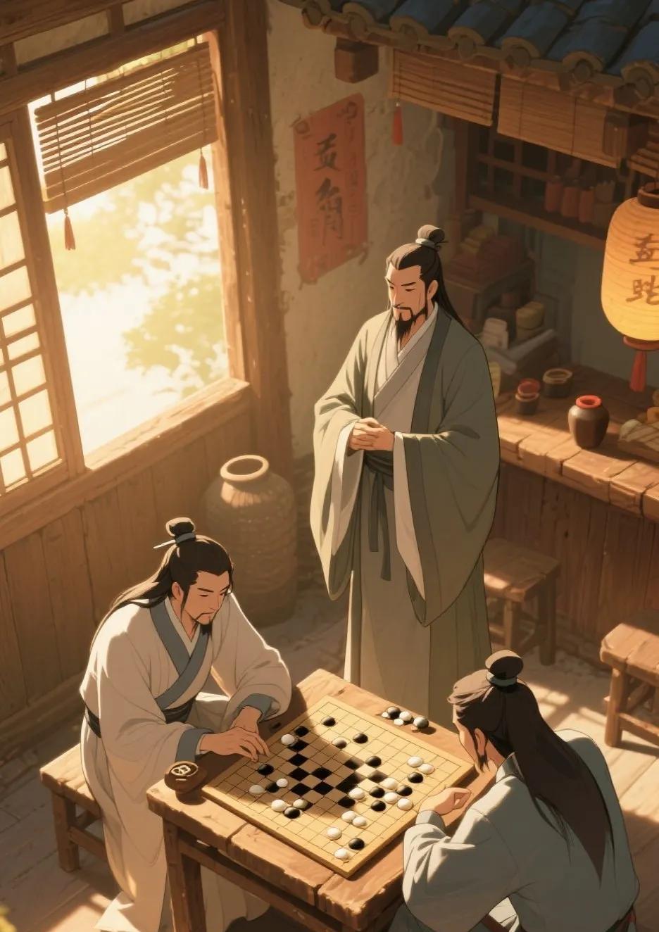 身在棋局，局外看局人生是一盘棋局，身在局中，难于看清，失于掌控。看不清父母，