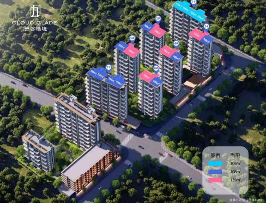 快讯！8月5日，西安市住建局官网公示了莲湖区西电片区纯新盘“九臻·云谷栖境项目”