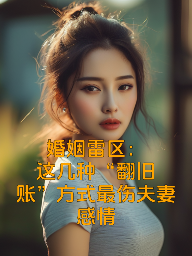 婚姻雷区：这几种“翻旧账”方式最伤夫妻感情