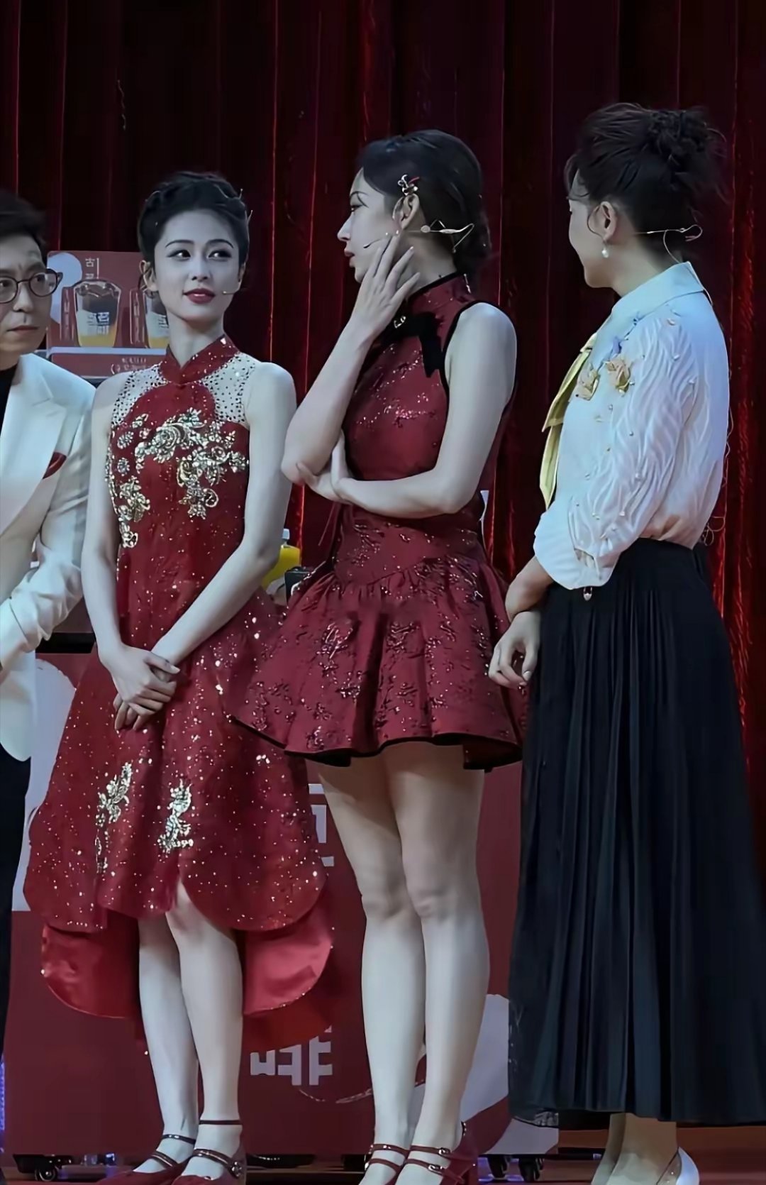 明人不说暗话，明星同框没有对比就没有伤害！