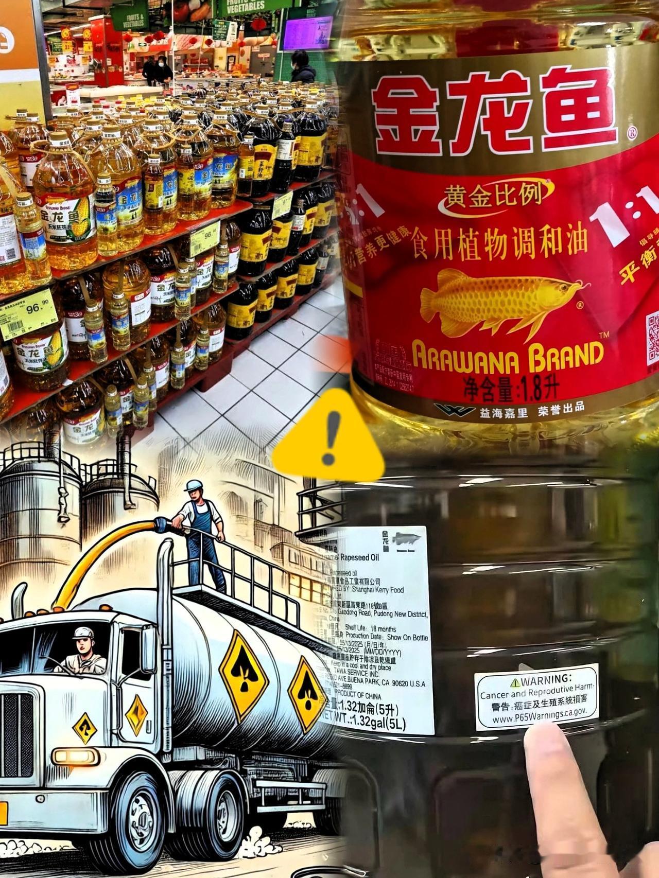 果不其然。。金龙鱼在油品市场的垄断程度非常明显，它不仅仅有一个品牌，而是