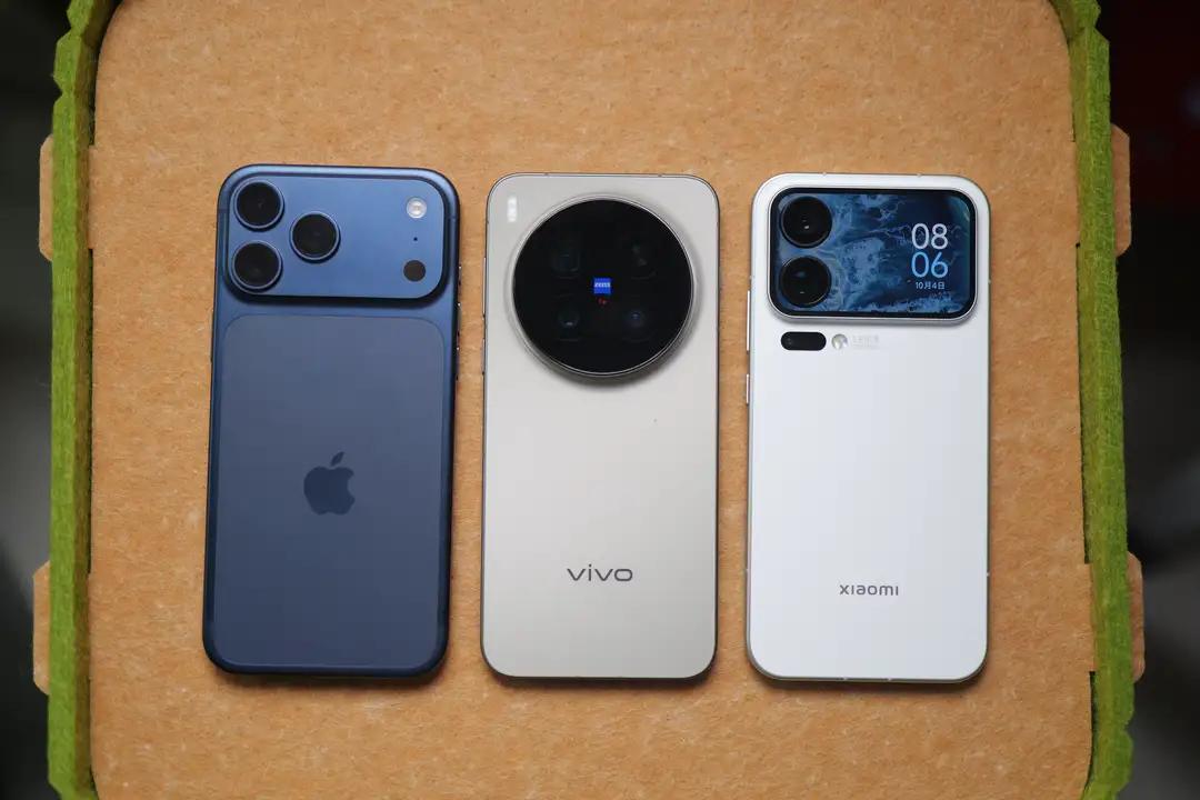 iPhone17ProMax，小米17ProMax，VIVOX300Pro，大