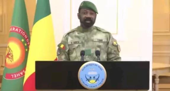 法国媒体报道，当地时间29日，马里共和国军政府临时总统戈伊塔，在该国国家电视台发