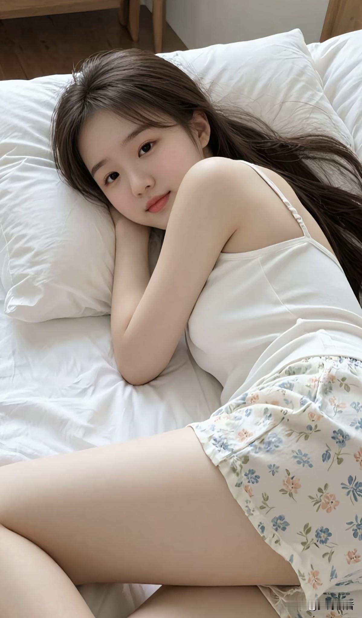 在这般宁静之中，睡个懒觉着实是美事一桩。正如那句“这是谁家的斜眼包，长得这么可爱