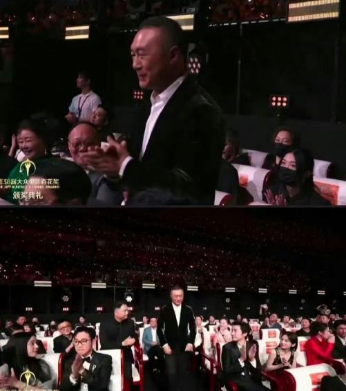 哪吒获奖无人站起，惊蛰获奖全体起立说实话，这个热搜有点尬黑了。王长田作为