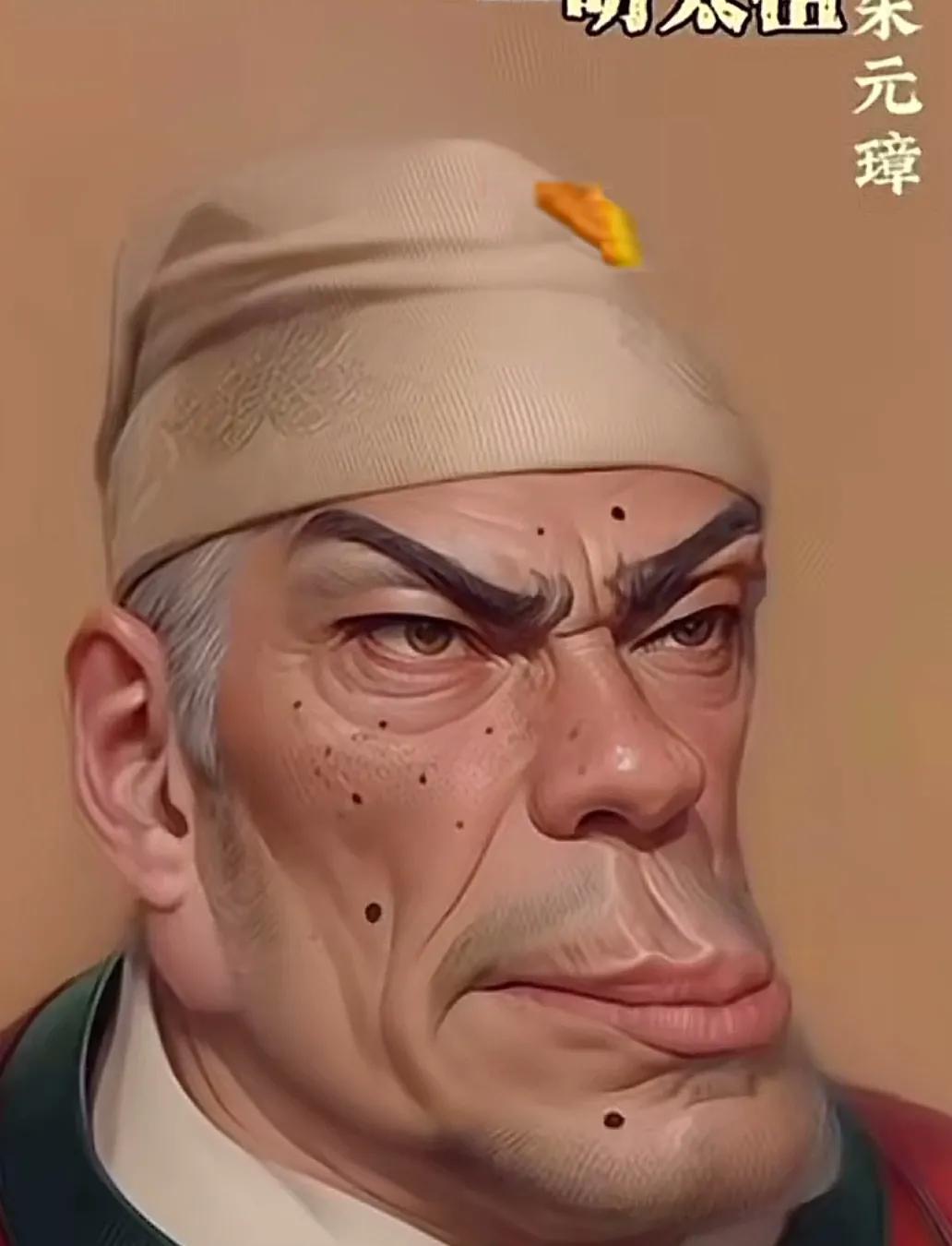 真实的朱元璋绝不是大家在电影和电视剧里看到的那样。实际上，真实的朱元璋孔武有力，