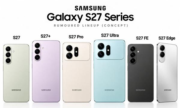 三星GalaxyS27系列产品阵容规划曝光[思考]产品阵容概述•10