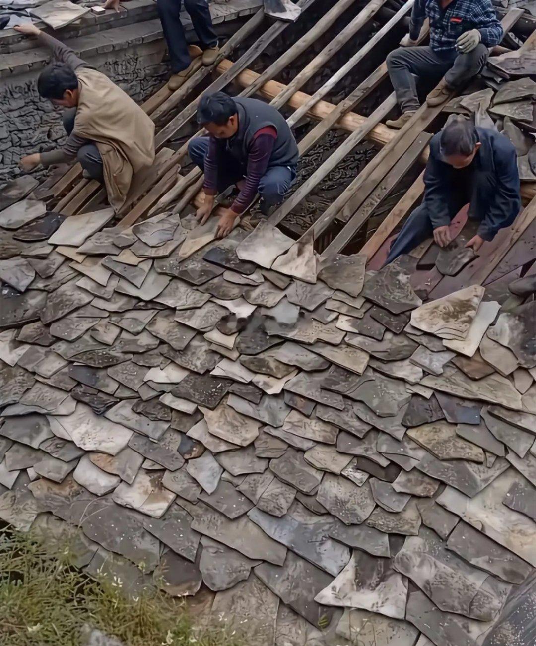 现在已经看不到这种房子了，快成非遗了