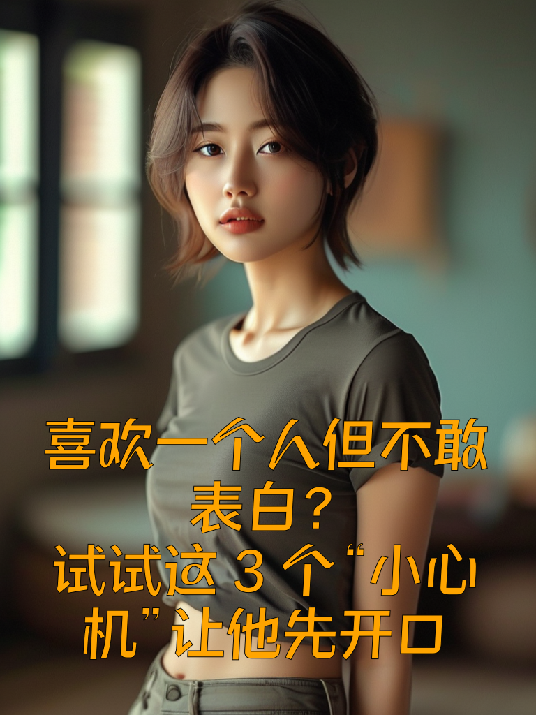 喜欢一个人但不敢表白？试试这3个“小心机”让他先开口