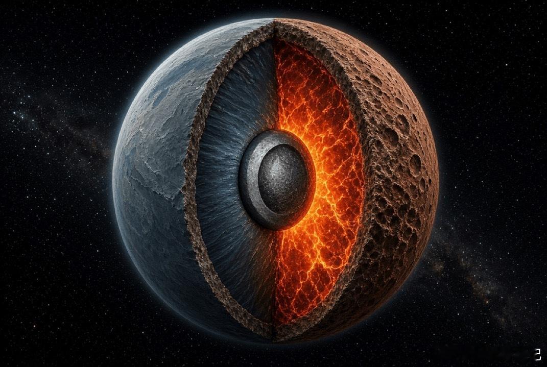 火星总是看起来像一颗被一分为二的行星。现在我们知道，这种分裂远比表面更深。南半球