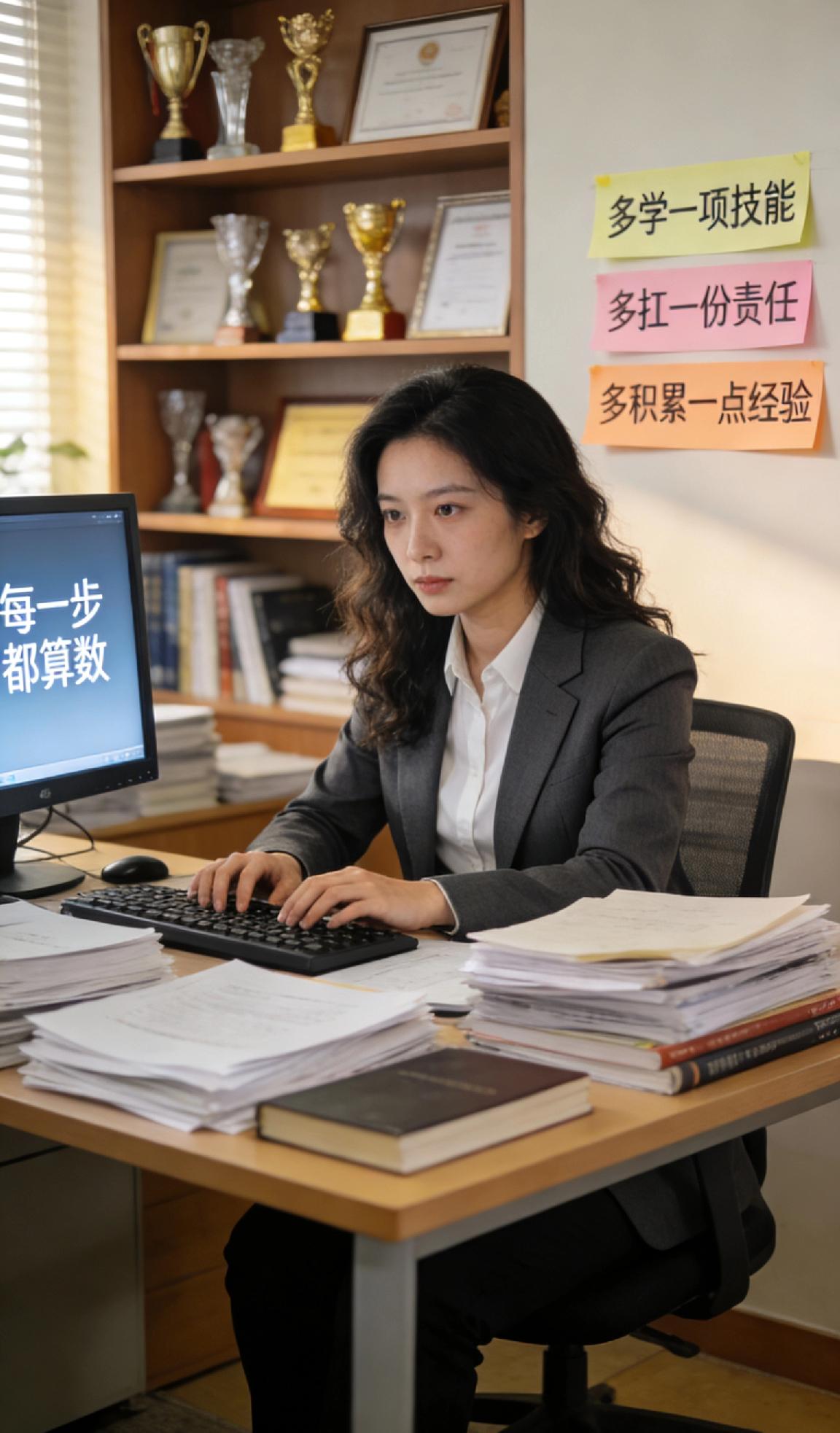 职场上，真正厉害的人，从不是靠天赋异禀，而是靠默默深耕。别总抱怨工作辛苦、薪水太