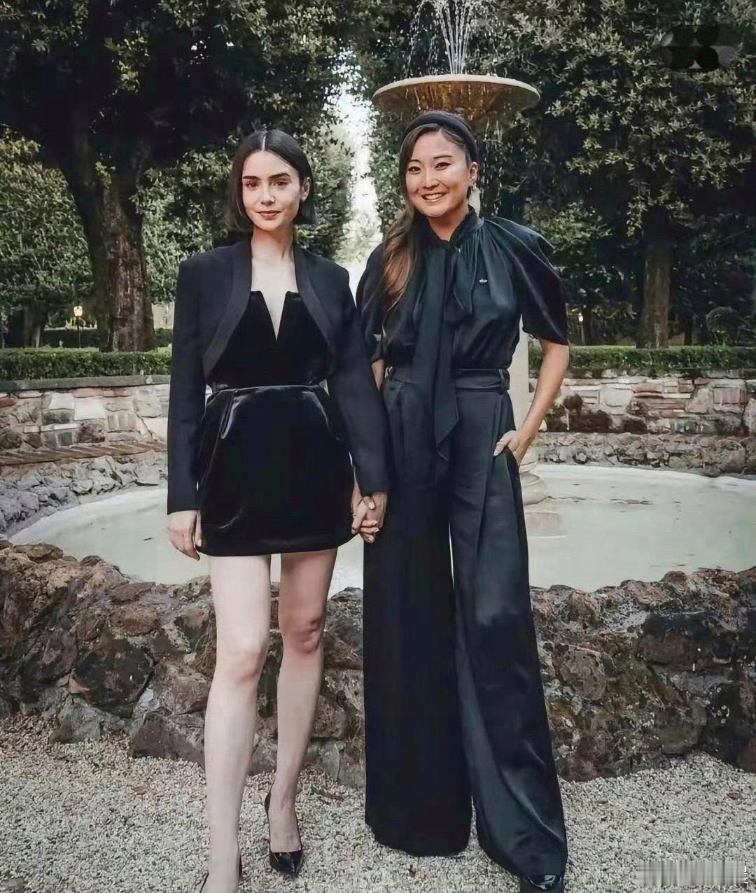 贾玲现身巴黎，不仅成功瘦身，整体风格更是焕然一新，惊艳众人。