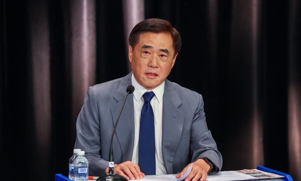 郝龙斌驳“私相授受”：唯独没征询朱立伦由旺旺中时媒体集团主办的“国民党主席选举