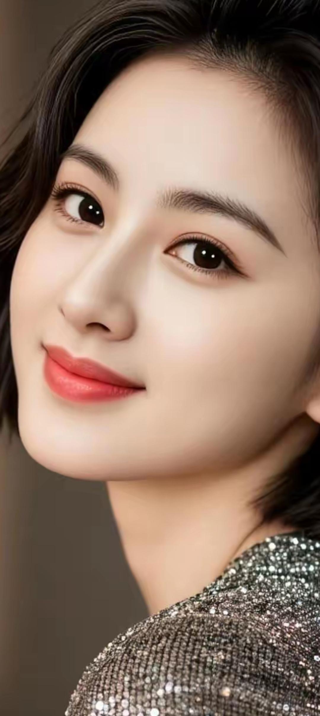 温柔甜美的微笑，闪闪发光的星星裙，元气满满的一天！🌟✨