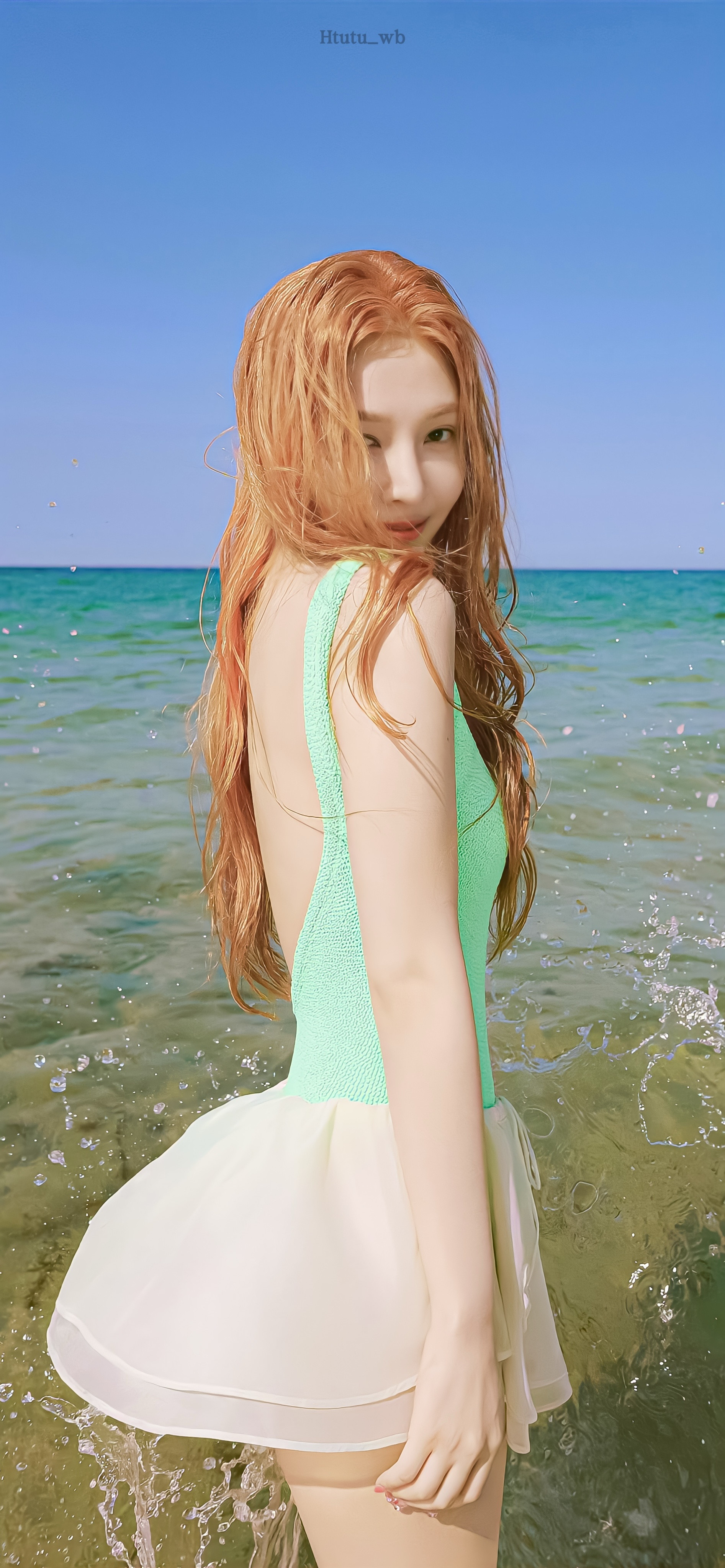 Joy朴秀荣壁纸更新啦～🌊🐚🍊​​​