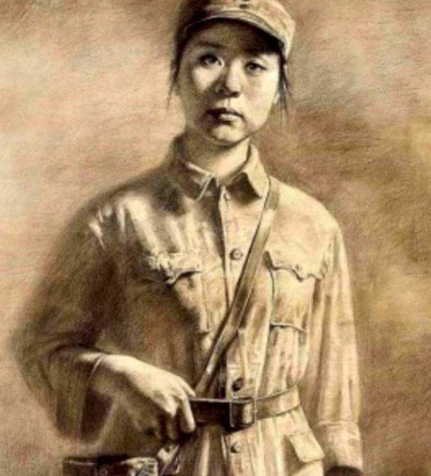 1940年，女战士江涛被押至秋川河西山坡，临刑之际，敌团长捏着她的脸说道：“只要