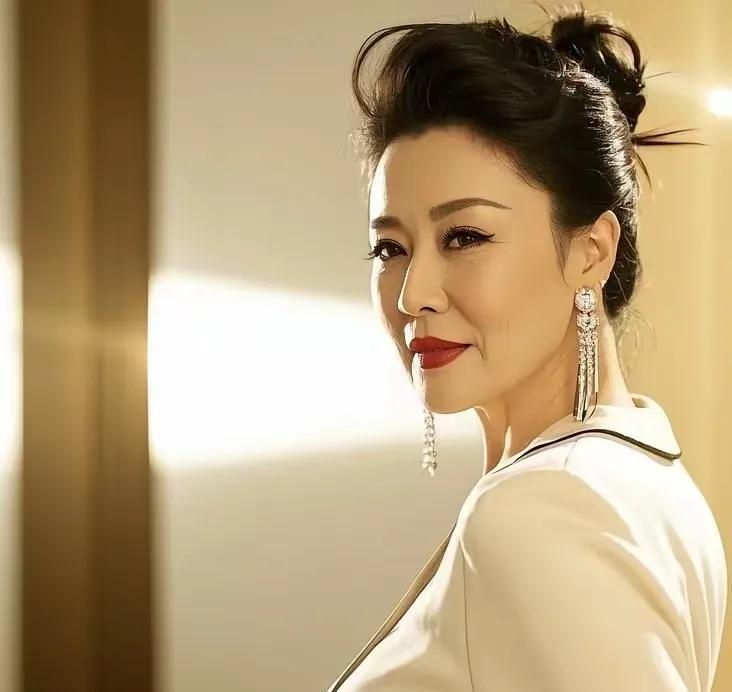 岁月佳人岁痕难掩韵悠长，优雅从容意未央。腹有诗书心自慧，如星熠熠韵流芳。