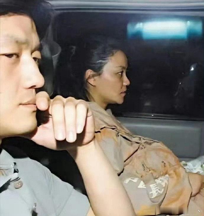 王菲当年和李亚鹏结婚怀孕期间的孕妇照，一点看不出天后的样子，可以说是牺牲太大了​