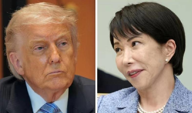 特朗普返程途中15分钟电话，日本首相急得团团转，美国到底说了啥？特朗普专机刚