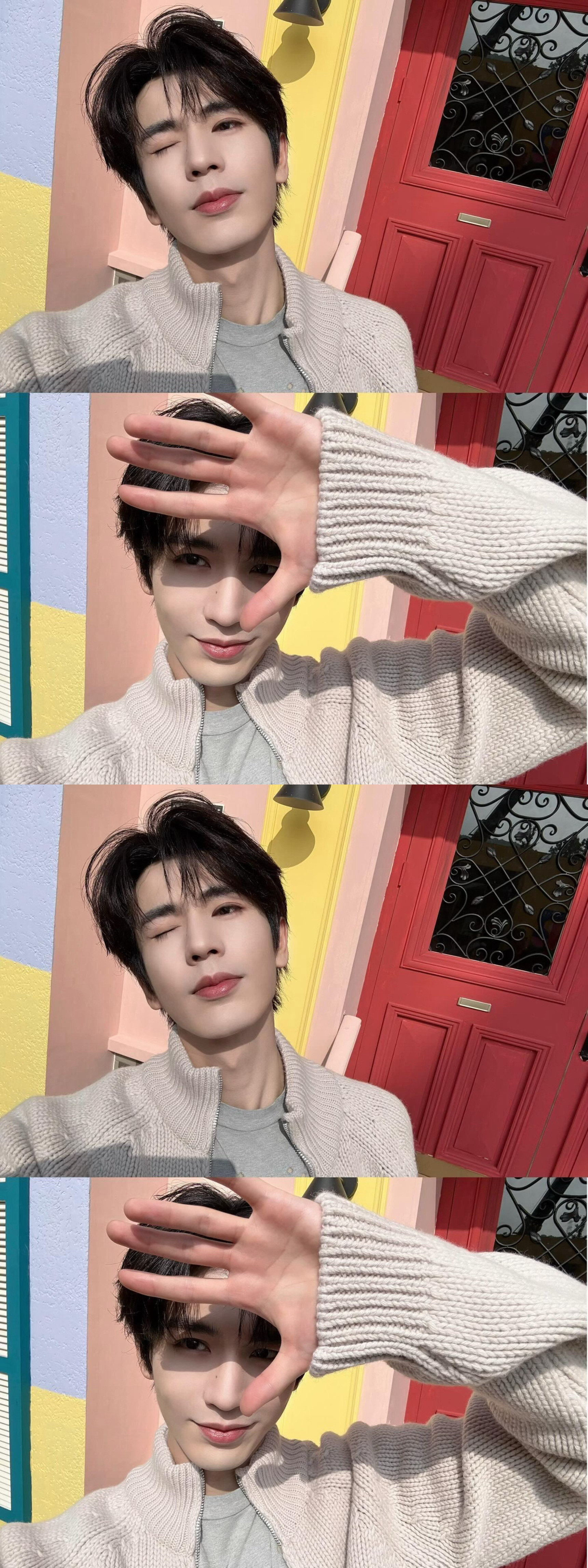 张凌赫ins晒照了张凌赫ins更新主打一个帅气放假也在给我们放美照福利超