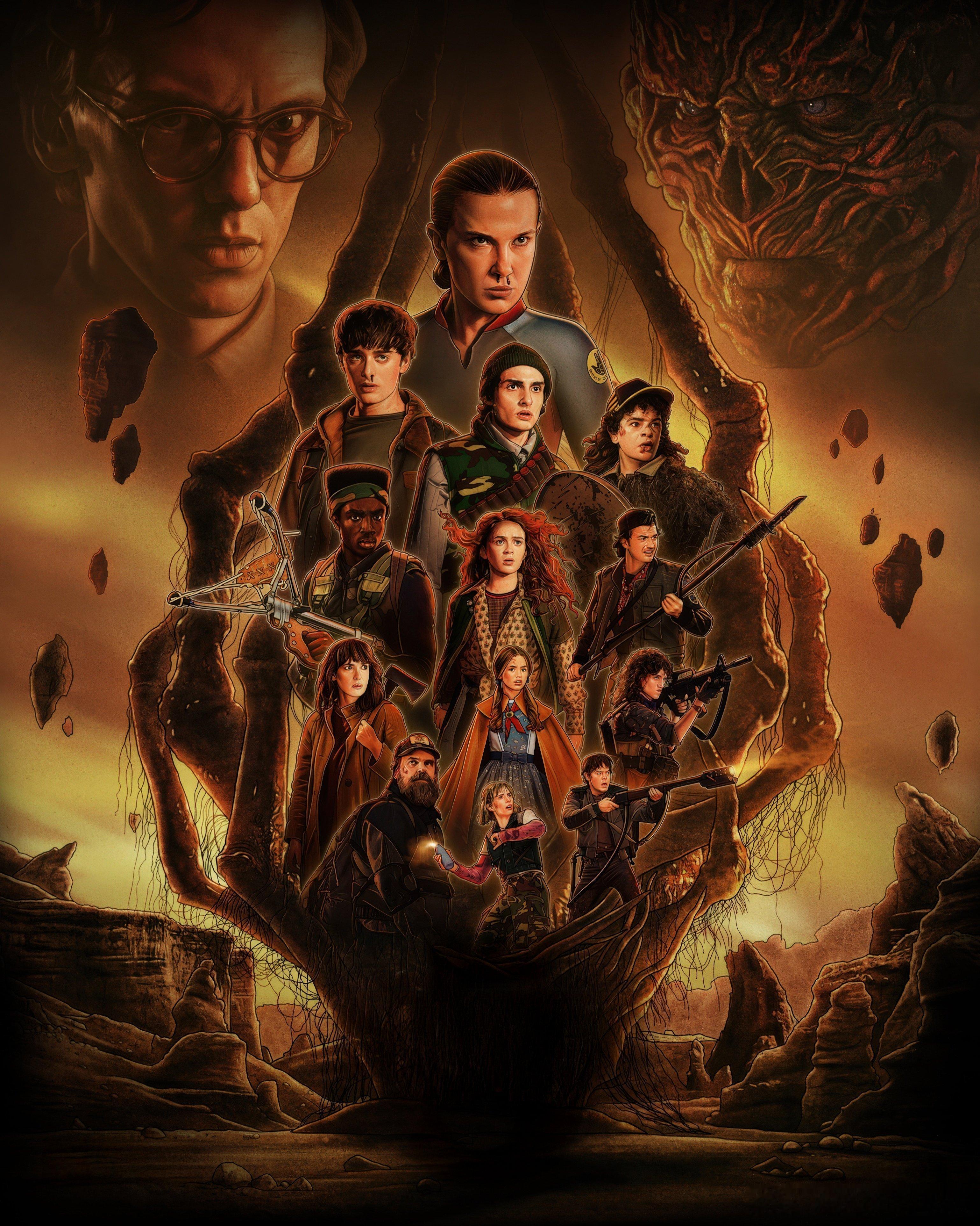 《怪奇物语》的主创达菲兄弟接受采访时谈到的一些《怪奇物语》真人版衍生剧的信息：不