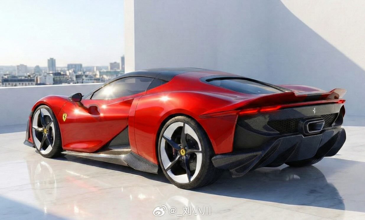 法拉利398Tenebra概念设计法拉利398Tenebra概念设计，大家