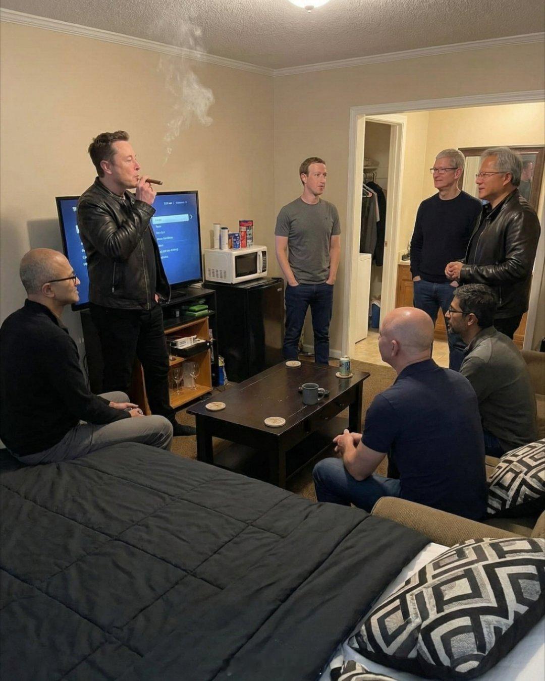 这7个人所掌握的财富加总已超过世界98%的国家GDP！马斯克，黄仁勋