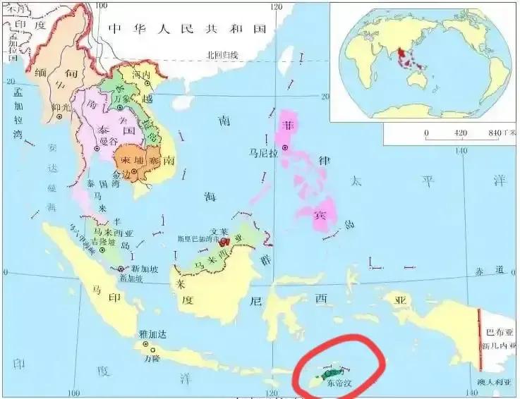 东南亚最没存在感的国家是哪个？不是柬埔寨，不是文莱，而是东帝汶！东帝汶这个国家