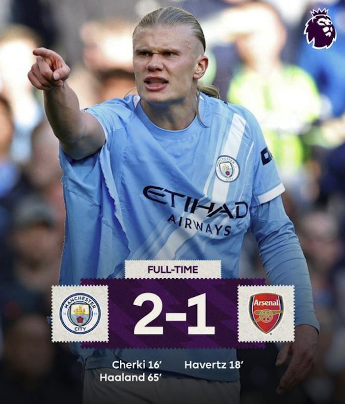 【今球讲】曼城曼城2比1阿森纳詹俊：“这场比赛阿森纳，比足总杯踢的有进步。”张